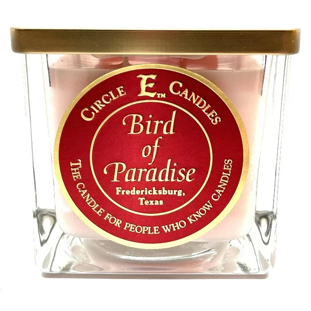 thumbnail image 2 of Circle E 28oz Jar Candle – White, Double Wick, 150+ Hour Burn, Scented 2 of 6